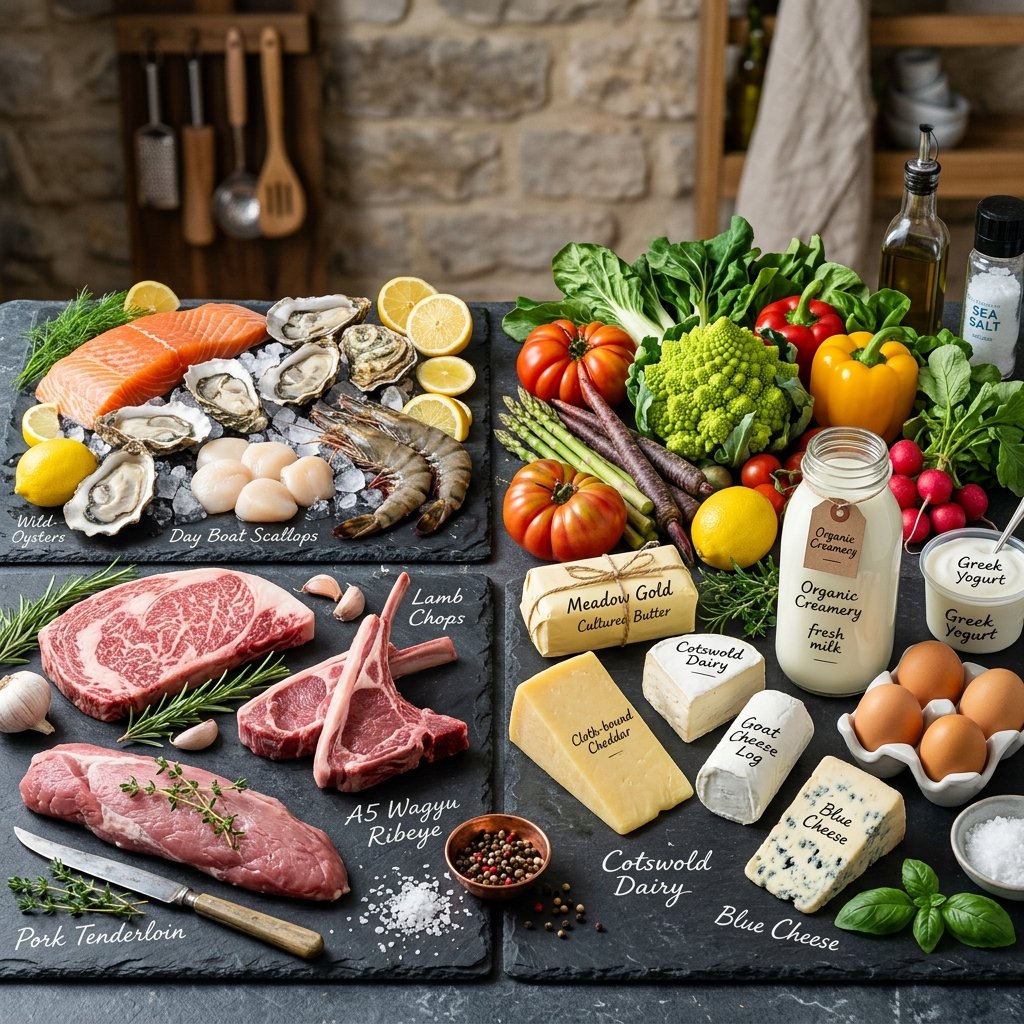 Fresh Food Sourcing Ingredients