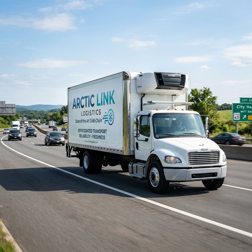 KP Cold-Chain Delivery Truck and Warehouse